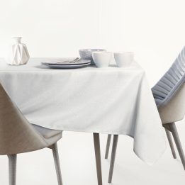 Staltiesė balta EMPIRE 100 x 100 cm AmeliaHome