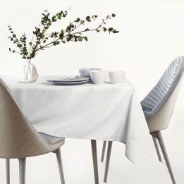 Balta siuvinėta staltiesė 150 × 550 cm AmeliaHome EMPIRE