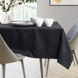 Staltiesė 115×200 ir 35×200 juoda AmeliaHome