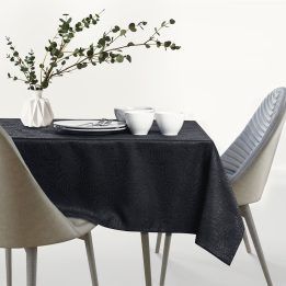 Staltiesė 115x300 + 35x300 juoda AmeliaHome