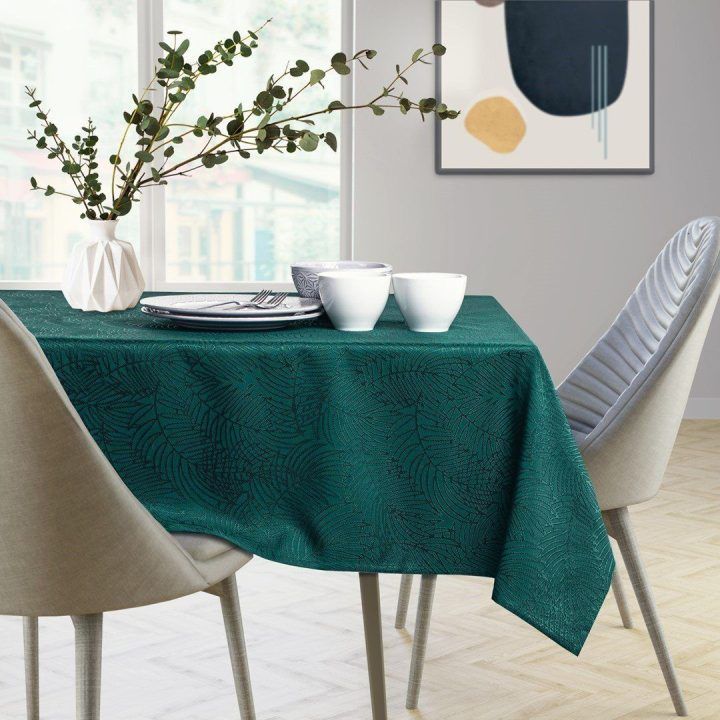 Staltiesė AmeliaHome Gaia 155 × 350 cm, butelio žalumo