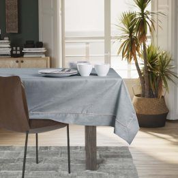 Stačiakampė staltiesė AH VESTA, 140 × 260 cm, šviesiai pilka