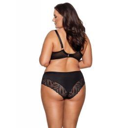 Pusiau paminkštinta liemenėlė su nėriniais Ava Lingerie, juoda
