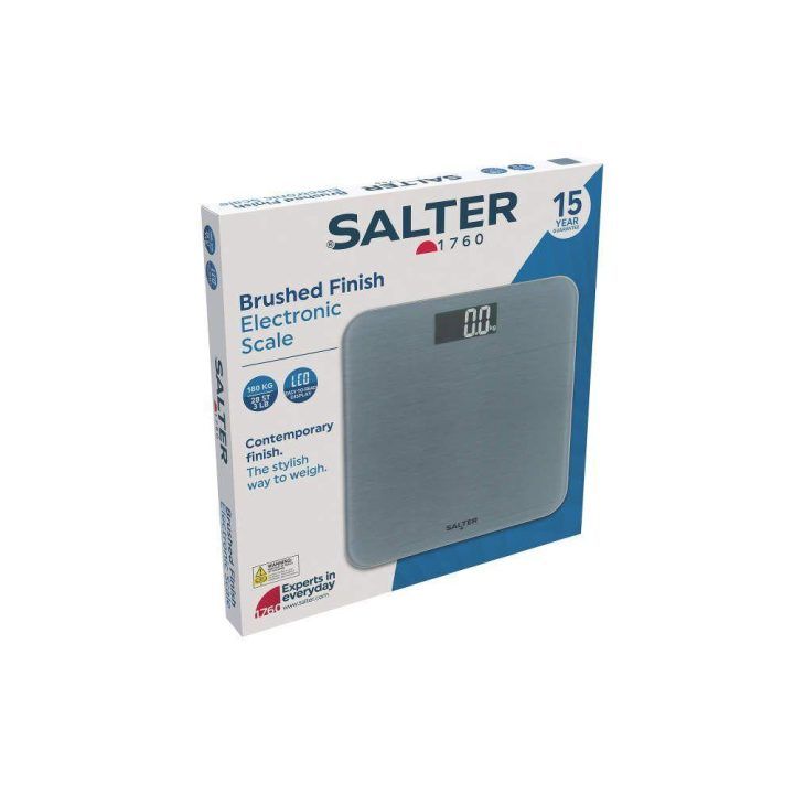 Salter SA00600GCFEU12 elektroninės kūno svarstyklės, pilkos