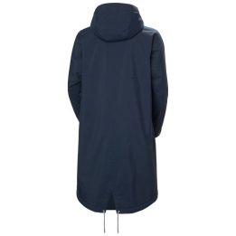 Moteriškas lietpaltis Helly Hansen W Hvaler Ins Raincoat, tamsiai mėlynas