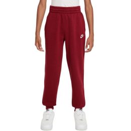 Vaikiškos sportinės kelnės Nike Sportswear Club Fleece, raudonos