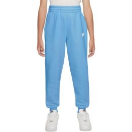 Vaikiškos sportinės kelnės Nike Sportswear Club Fleece, šviesiai mėlynos