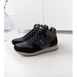 Vyriški juodi sportbačiai Lee Cooper