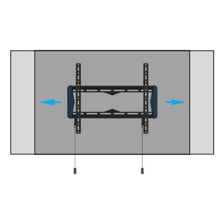 Televizoriaus laikiklis B-Tech Elements Fixed 400 Flat, 65 colių