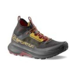 Žygio batai su rusvai gelsvomis detalėmis La Sportiva, juodi