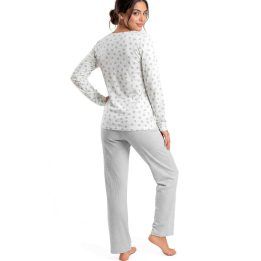 Moteriška pižama Love Long Donna – pilka