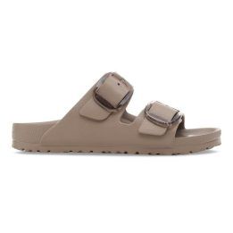 Įspiriamos šlepetės su sagtimis Birkenstock Arizona, pilkai smėlio