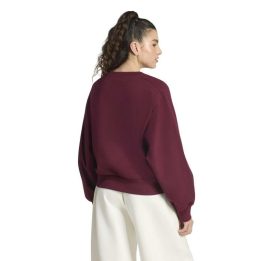 Moteriškas adidas džemperis, bordo
