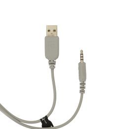 White Shark GH-2342 Firefly White žaidimų ausinės su mikrofonu