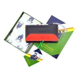 Piniginė Harvey Miller, raudona, 14,5 × 8,5 × 3 cm