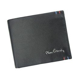 Piniginė Pierre Cardin, juoda, 10,5 × 10,5 × 2 cm