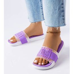 Purple guminės šlepetės – violetinė