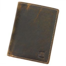 Piniginė Nordee, ruda, 9,5 × 12,5 × 3 cm