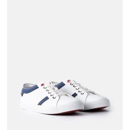 Baltos spalvos vyriški sportiniai bateliai CROSS JEANS