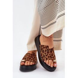 Šlepetės paplūdimiui Step In Style – kupranugario / ruda