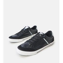 Vyriški sportbačiai su baltomis detalėmis Cross Jeans, juodi