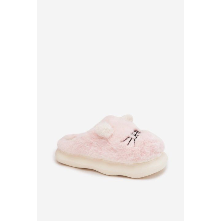 Moteriškos šlepetės su SMILE užrašu Step in Style, rožinės
