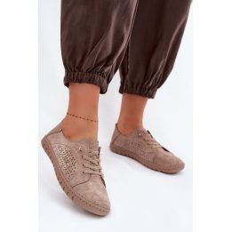 Moteriški zomšiniai pusbačiai Step in style, rudi