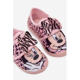 Balerinos mergaitėms su lipuku ir Minnie Mouse, rožinės