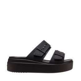 Moteriškos šlepetės Crocs Brooklyn Low, juodos