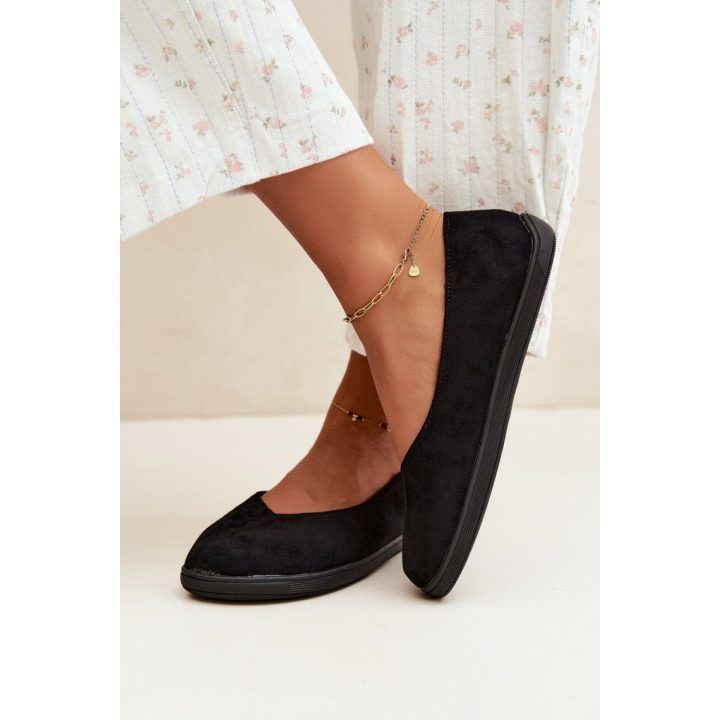 Moteriškos barefoot tipo balerinos STEP IN STYLE, juodos