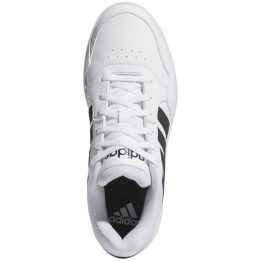 Moteriški laisvalaikio bateliai adidas Hoops 3.0 Bold, balti ir juodi