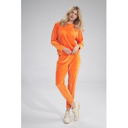 Sportinės kelnės Figl, oranžinės
