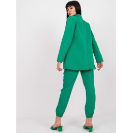 Moteriškas švarkas su sagų užsegimu, Italy Moda, šviesiai žalias