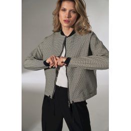 Moteriška languota bomber striukė Figl, pilka