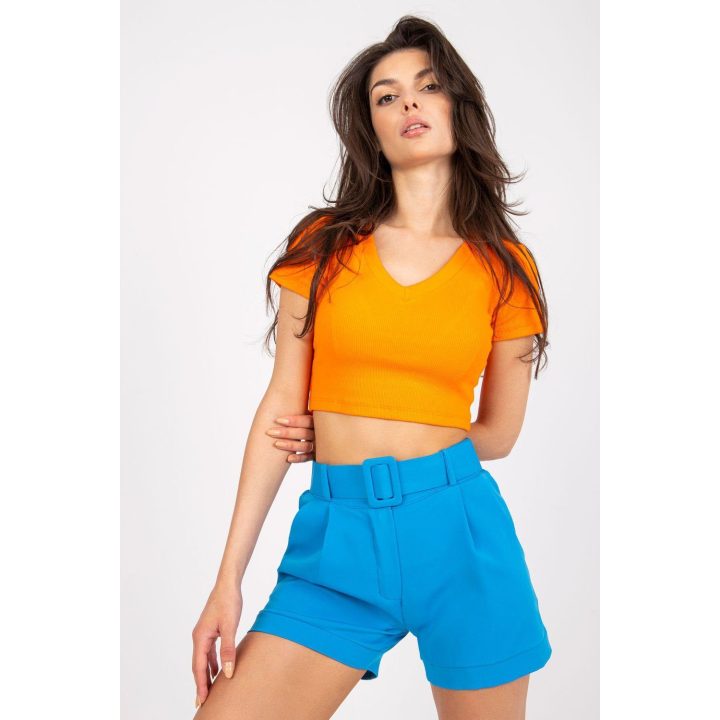 Moteriški šortai Italy Moda, mėlyni