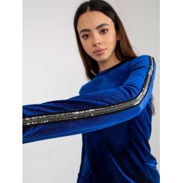 Moteriška 88 cm ilgio suknelė, mėlyna