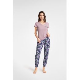 Moteriška pižama Henderson Ladies, violetinė