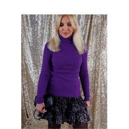 Trumpas sijonas LeMonada – violetinė