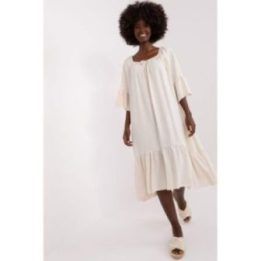 Laisvalaikio suknelė Italy Moda – smėlinė