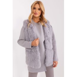 Liemenė Pilka Wool Fashion Italia
