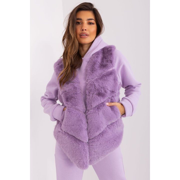 Moteriška liemenė Wool Fashion Italia, violetinė