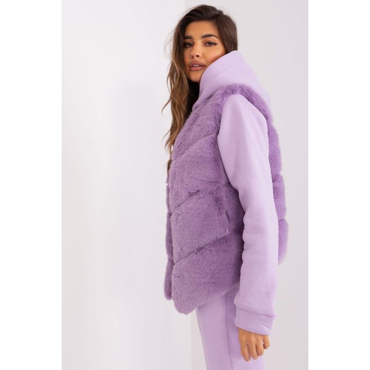 Moteriška liemenė Wool Fashion Italia, violetinė