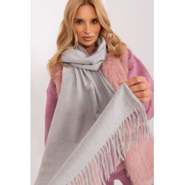 Šalikas AT Wool Fashion Italia, pilkas