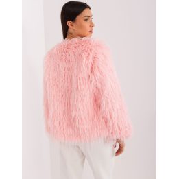 Moteriška striukė be gobtuvo, Wool Fashion Italia, šviesiai rožinė