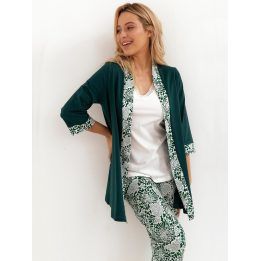 Chalatas 247 Cana, tamsiai žalias