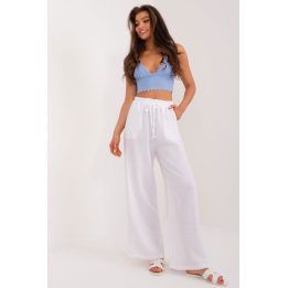 Moteriškos kelnės Italy Moda, baltos