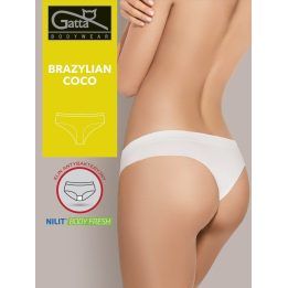 Moteriškos braziliškos besiūlės kelnaitės Gatta, šviesiai smėlio