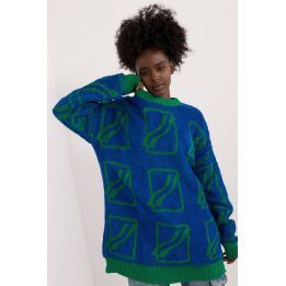 Megztinis Badu“ – mėlyna