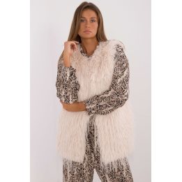 Moteriška liemenė Wool Fashion Italia, smėlio