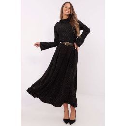Ilga sijonas Italy Moda – juoda
